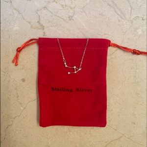 NEW Sterling Silver Zodiac Constellation Necklace